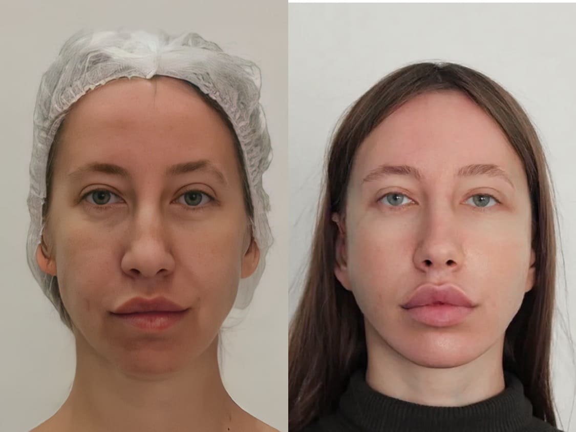 Липофилинг лица - фото до и после